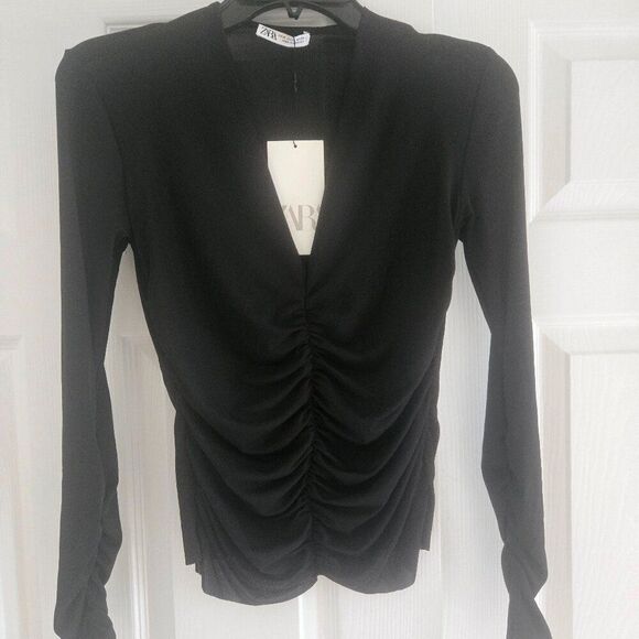 NWT Zara top long sleeves - Picture 1 of 4